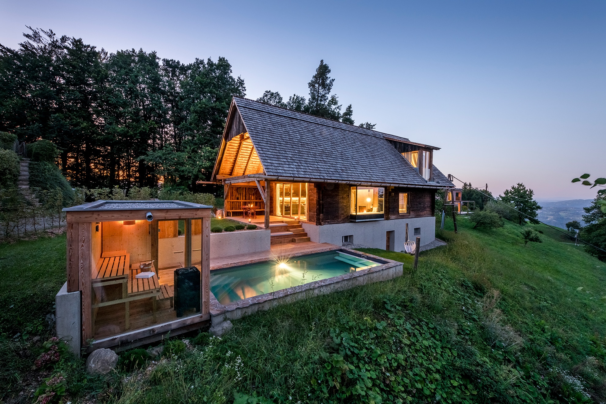 Ferienhaus Steiermark mit Pool und Sauna